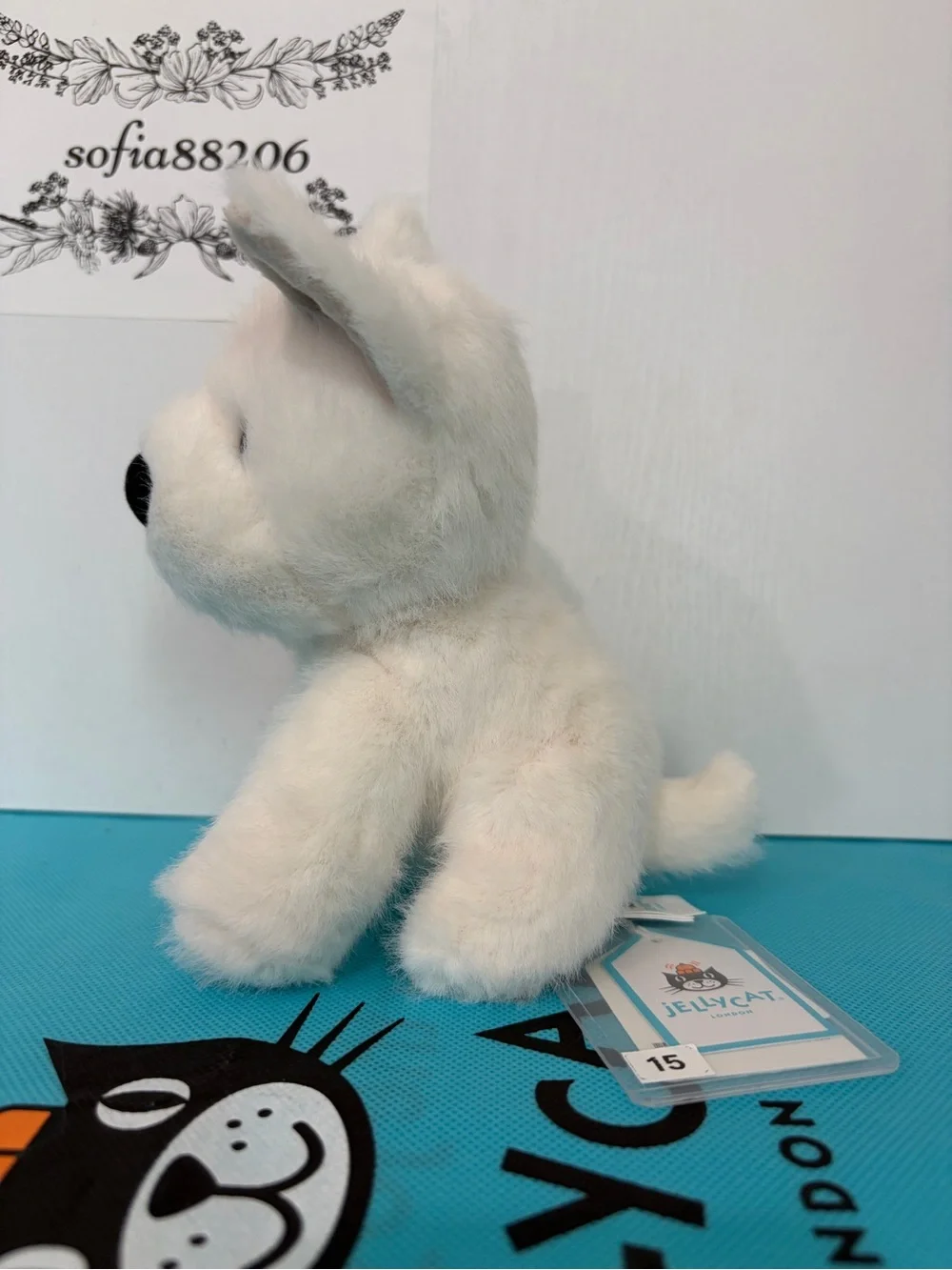 #015 AUTHENTIC NWT Jellycat Munro Scottie Dog Junior- China Exclusive
